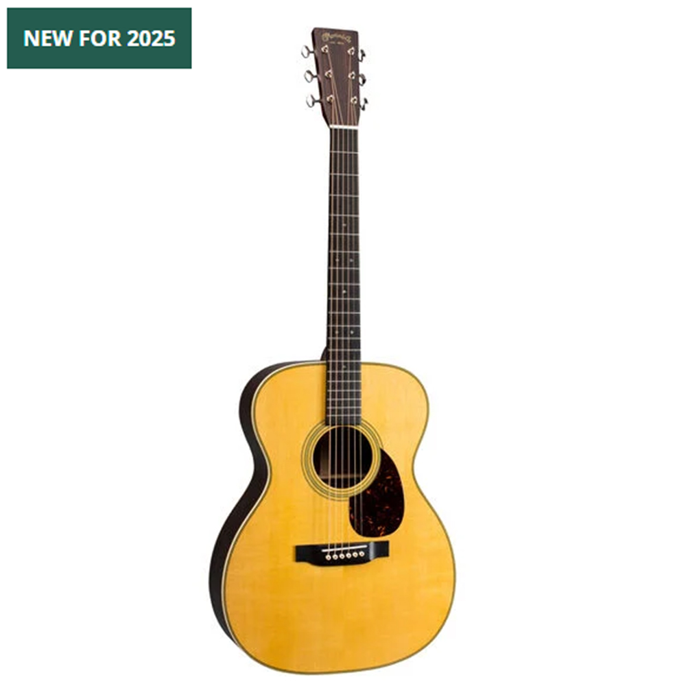 Martin OM-28 Standard Series Acoustic Guitar - Natural with Aging Toner