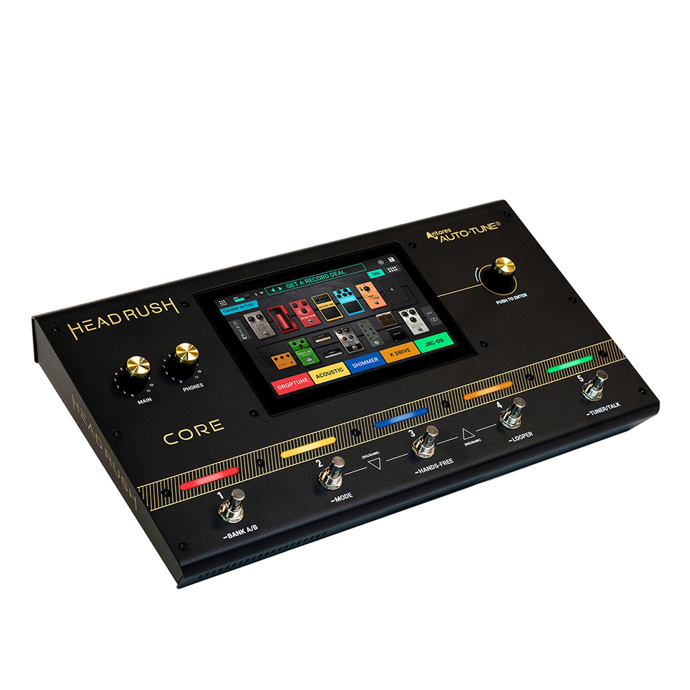 HeadRush Core Guitar Multi-effect/Amp Modeler/Vocal Processor Unit