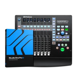 PreSonus FaderPort 8-channel production controller with motorized faders and control surface