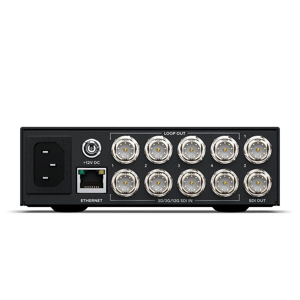 Blackmagic Design Videohub Mini 4-in X 2-out 12G Video Router