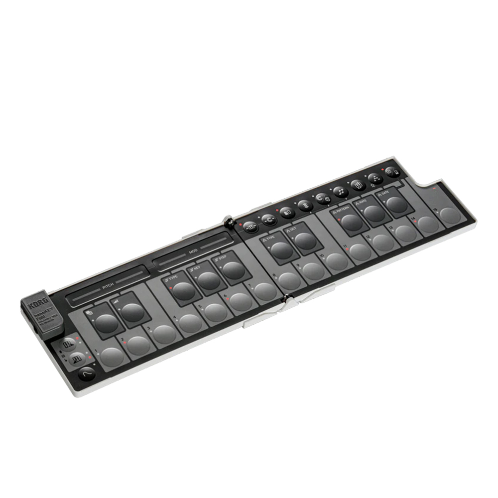 Korg nanoKEY Fold Foldable MIDI Keyboard - White