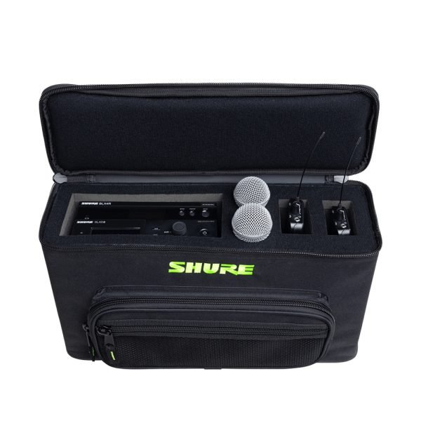 Shure by Gator Padded Carrying Bag that Holds Up to 2 Wireless Mic Systems