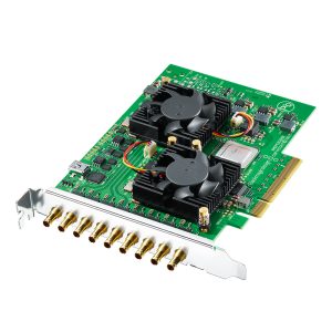 DeckLink Quad 2 PCIe card with 8 3G-SDI ports for capture and playback