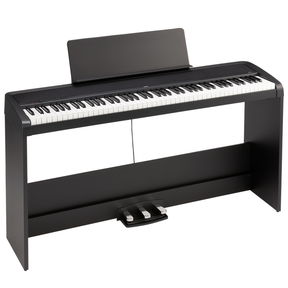 Korg B2SP+ 88-Key Digital Piano Package – Black