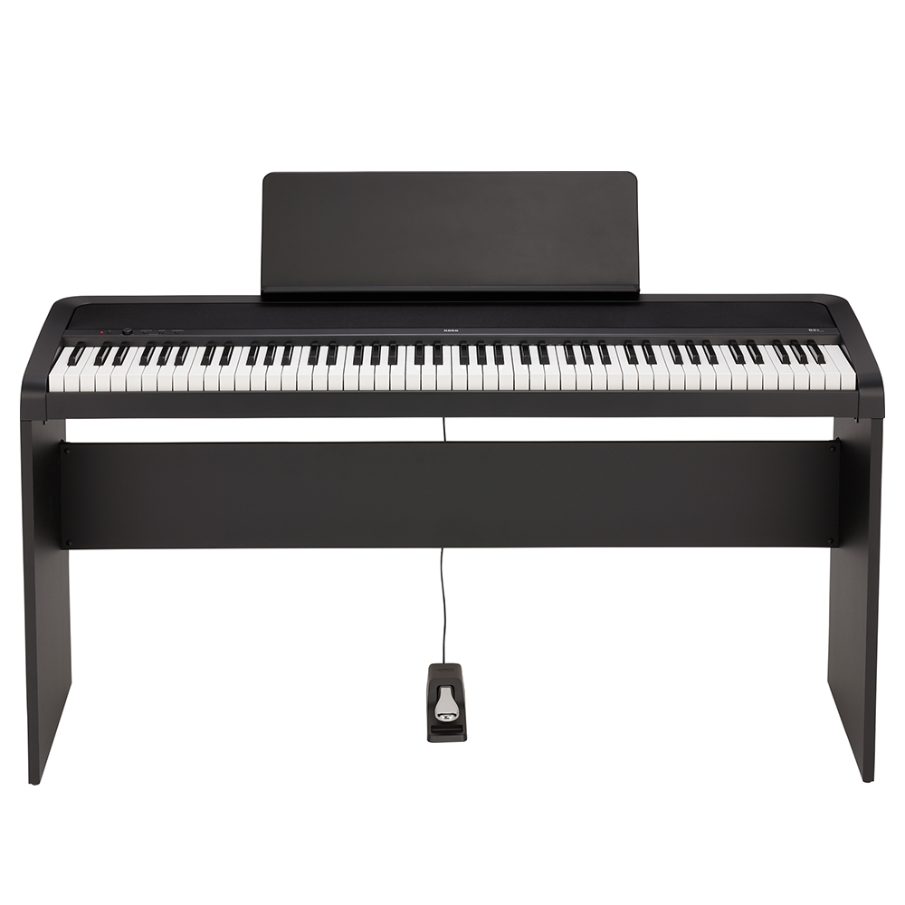 Korg B2SP+ 88-Key Digital Piano Package – Black
