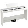 Korg B2SP+ 88-Key Digital Piano Package – White