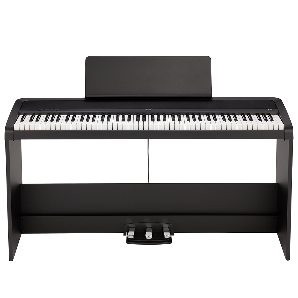 Korg B2SP+ 88-Key Digital Piano Package – Black