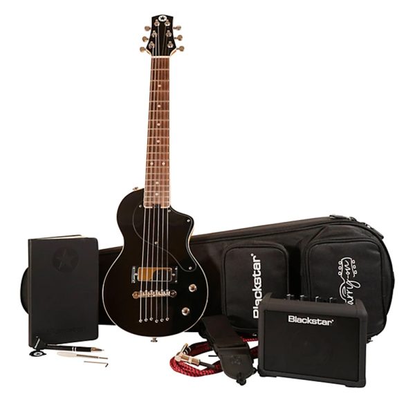 Blackstar CarryOn Travel Guitar Deluxe Pack With FLY3 Black