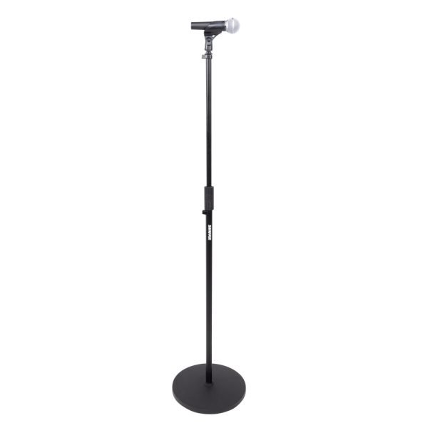gator-round-base-wide-stand gator microphone round base wide stand