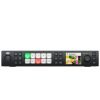 blackmagic-atem-1me-constellation-hd rack-mount broadcast switcher with LCD display, control buttons, and multiple SDI inputs and outputs for live production