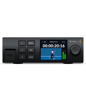 compact professional video converter with multiple 3G-SDI inputs and outputs for SMPTE 2110 IP workflows