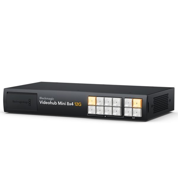 Blackmagic Design Videohub Mini 8-in x 4-out 12G Video Router