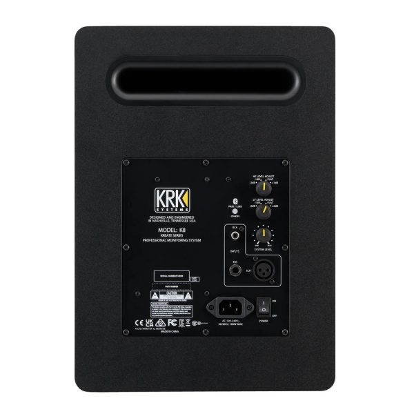KRK Kreate 8 Powered Studio Monitor – Black (Pair)
