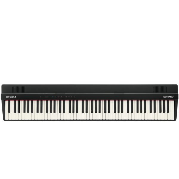 Roland GO:PIANO88 PX digital music creation keyboard with 88 full-size keys, slim portable design, and built-in speakers