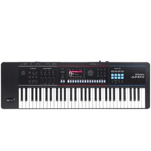 roland-juno-d6-61-key-synthesizer Roland JUNO-D6 61-key synthesizer with lightweight design, intuitive control panel, and performance-ready features