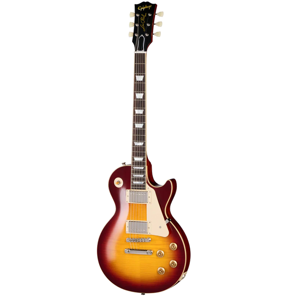 ギター Epiphone less paul standard Epiphone 1959 Les Paul Standard Reissue Electric Guitar - Deep