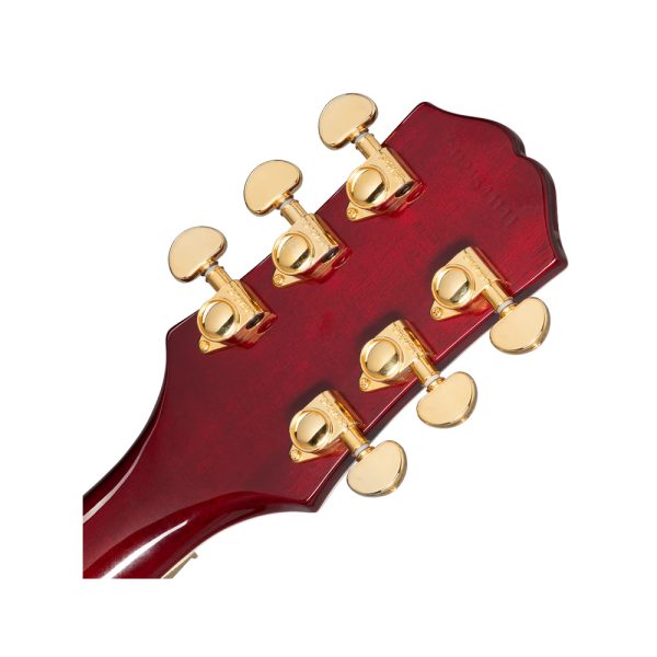 Epiphone Alex Lifeson Les Paul Custom Axcess Electric Guitar - Ruby