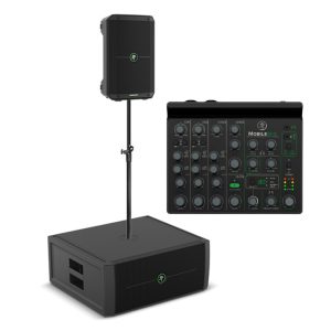 Mackie Thump GO Ultimate Portable PA Bundle – Speaker, Subwoofer, Mobile Mixer, Mounting Pole & FREE Carry Bag