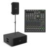 Mackie Thump GO Complete Portable PA System – Speaker, Subwoofer, ProFX10 GO Mixer, Mounting Pole & FREE Carry Bag
