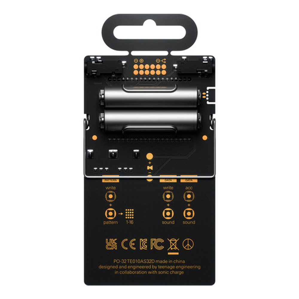 Teenage Engineering PO-32 Tonic Micro Drum Synth & Pocket Operator