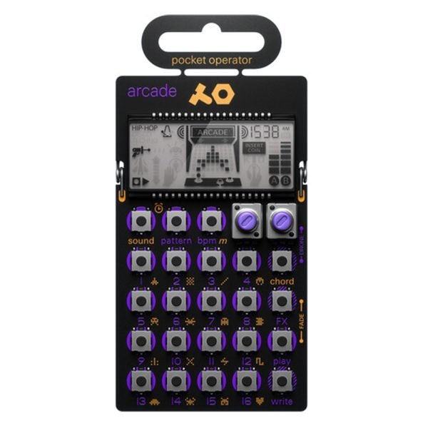 teenage-engineering-po-33-arcade Teenage Engineering PO-20 Arcade pocket operator and micro synthesizer with compact handheld design
