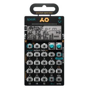 teenage-engineering-po-35-speak Teenage Engineering PO-35 Speak voice synthesizer and pocket operator with compact design