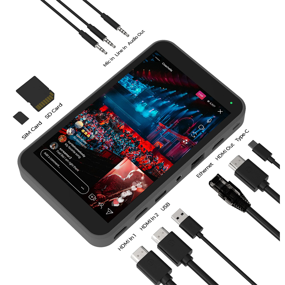 YoloLiv YoloBox Instream Streaming Studio with Recorder