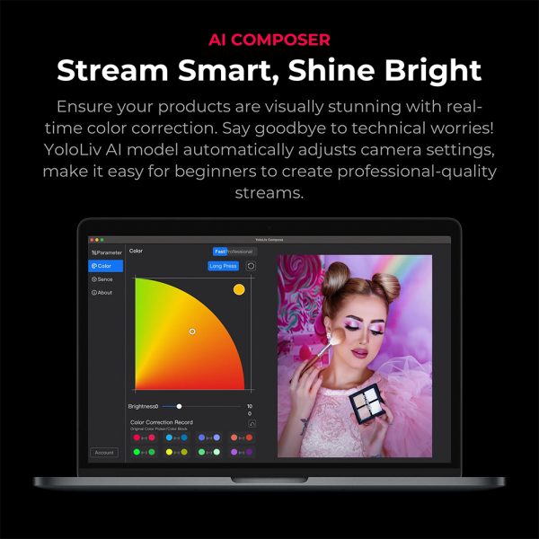 YoloLiv YoloCam S7 Micro Four Thirds UHD 4K60 Live Streaming Camera