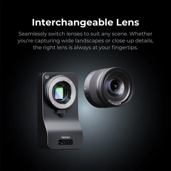 YoloLiv YoloCam S7 Micro Four Thirds UHD 4K60 Live Streaming Camera