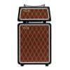 5W, Solid-state Guitar Mini-stack with 3 Modes, Volume, Gain, Treble, Bass, and Reverb Controls, Detachable Head, 1 x 4" Speaker Cabinet, Bluetooth, and Rechargeable Battery