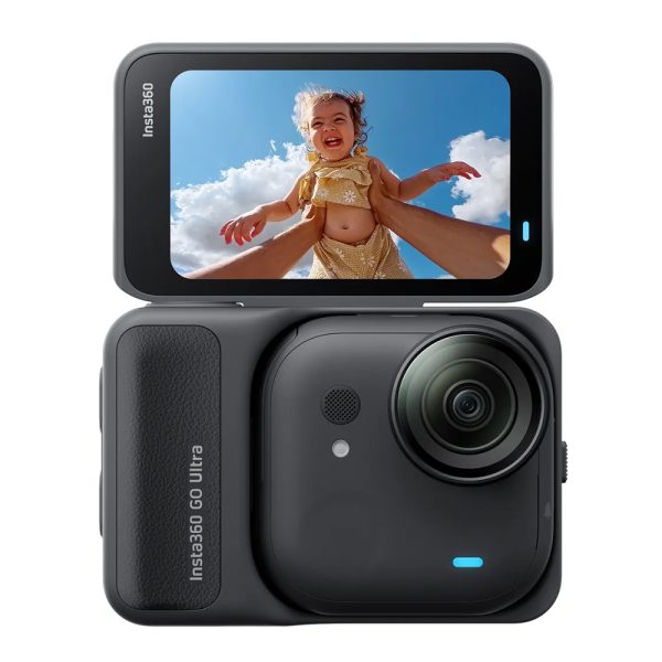 4K/60 fps Portable Action Camera with Quick Release Safety Cord, Magnetic Easy Clip, and Magnet Pendant