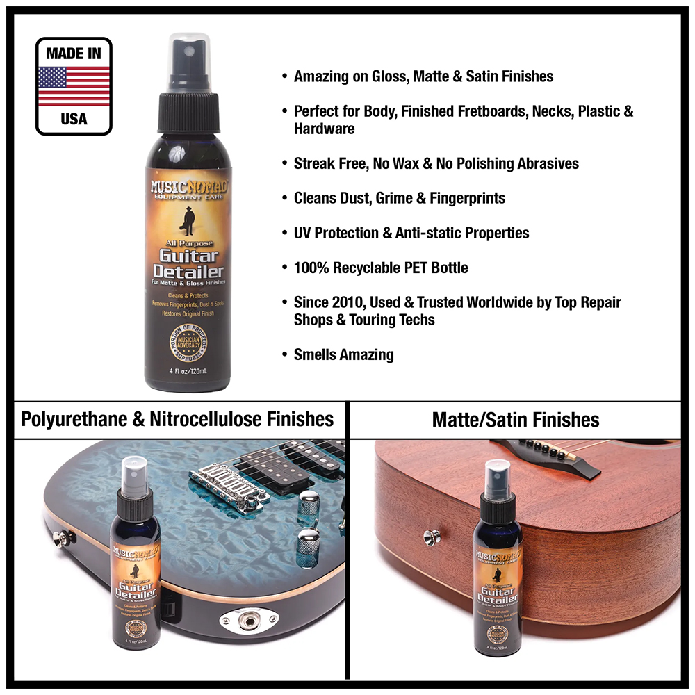 Music Nomad MN299 8-pc. Guitar Care Starter Kit