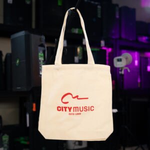 City Music Tote Bag – Reusable Everyday Carry Bag