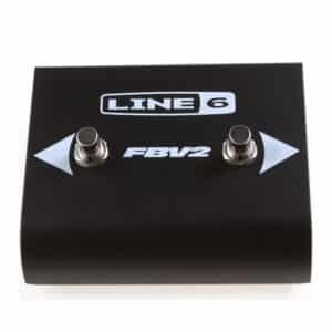 line-6-fbv2-2-button-footswitch Compact Foot Controller for Line 6 Amps