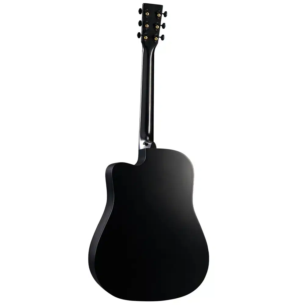 Martin Road Series DC-10E Modern Black Acoustic-electric Guitar - Black
