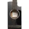 Martin Road Series DC-10E Modern Black Acoustic-electric Guitar - Black