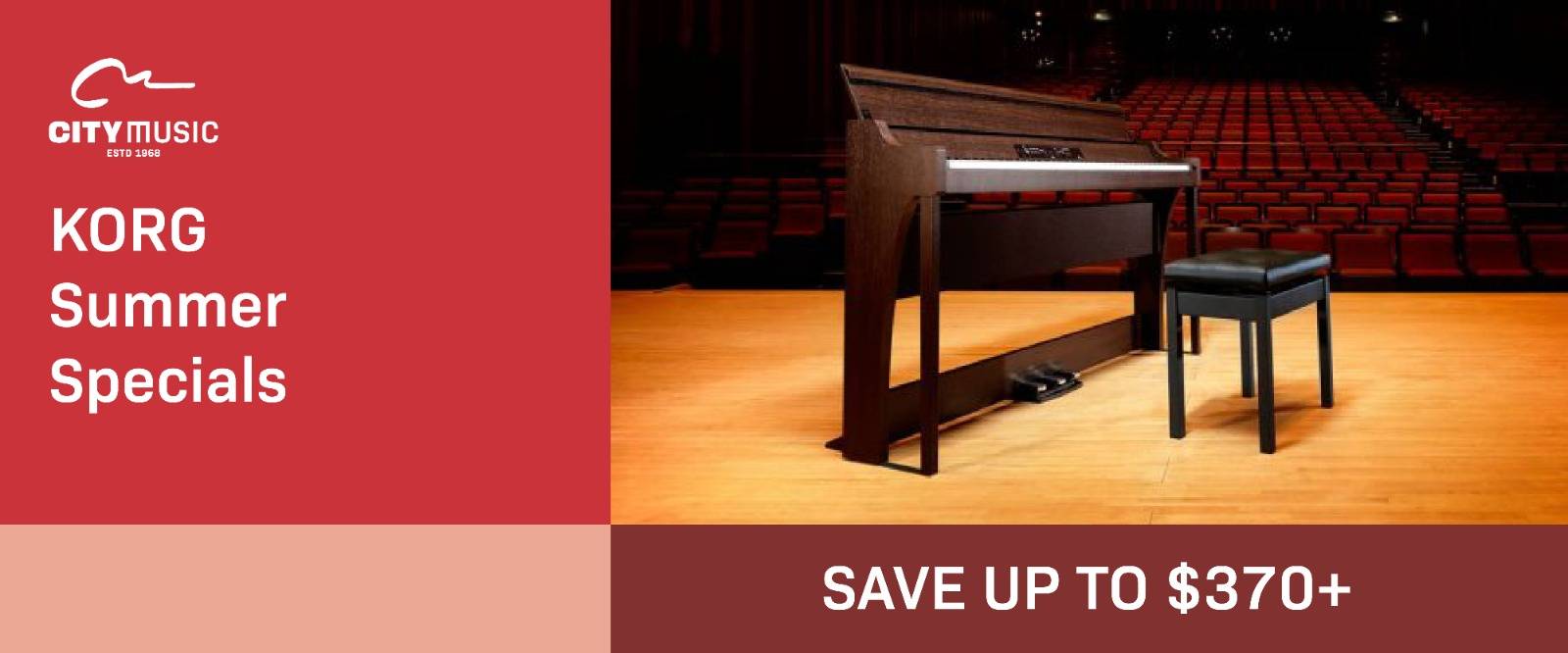 City Music Korg Summer Sale
